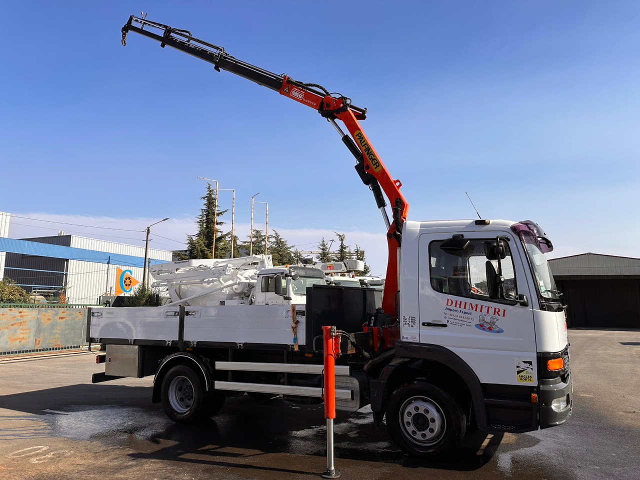 Camion bénne Mercedes Benz MP1 CR-092-BP - Kipper vrachtwagen, Kraanwagen: afbeelding 3 Camion bénne Mercedes Benz MP1 CR-092-BP - Kipper vrachtwagen, Kraanwagen: afbeelding 3