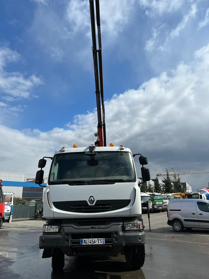 Camion grue Renault 410 AL-454-TS - Vrachtwagen met open laadbak, Kraanwagen: afbeelding 1 Camion grue Renault 410 AL-454-TS - Vrachtwagen met open laadbak, Kraanwagen: afbeelding 1