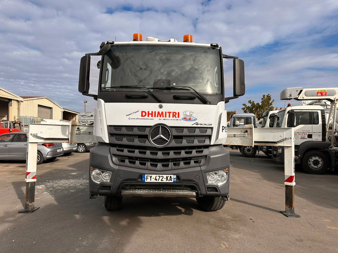 Mercedes-Benz Arocs 2640 - Betonpomp: afbeelding 3 Mercedes-Benz Arocs 2640 - Betonpomp: afbeelding 3