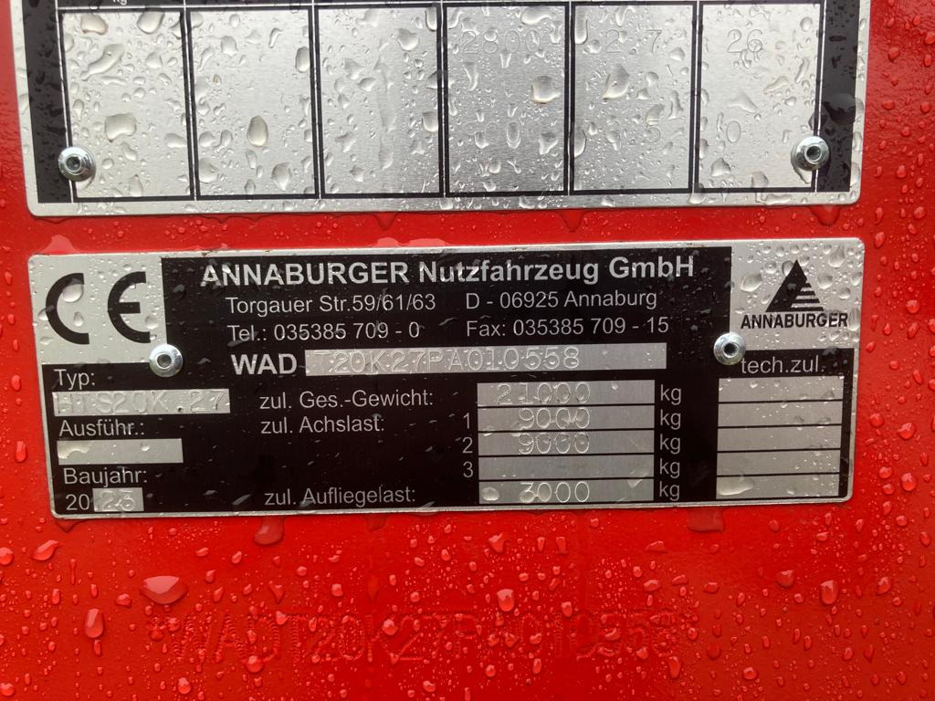 Annaburger HTS 20K.27 Tankanhänger - Bemestingstechniek: afbeelding 4 Annaburger HTS 20K.27 Tankanhänger - Bemestingstechniek: afbeelding 4