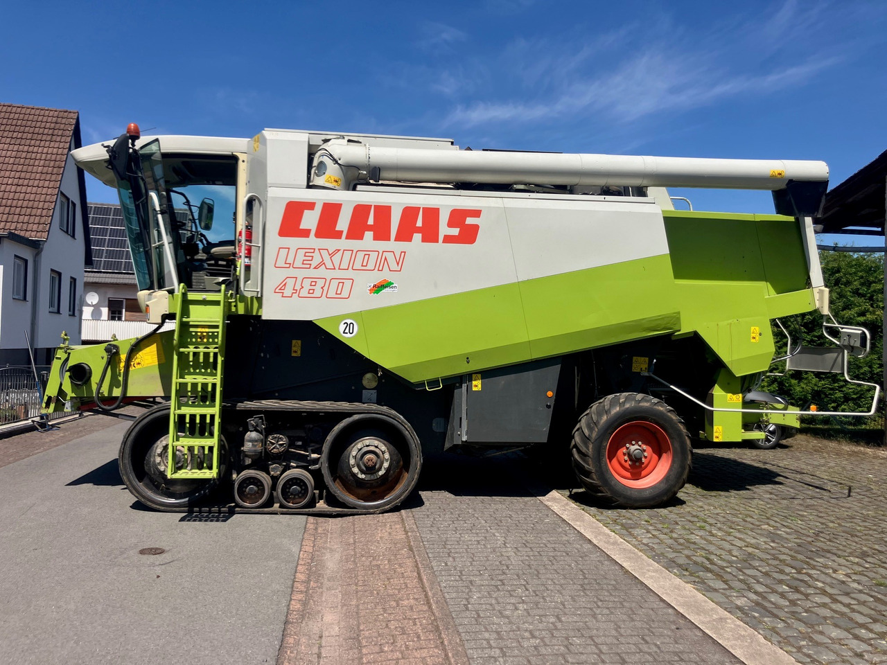 Claas Lexion 480 Terra Trac - Maaidorser: afbeelding 1 Claas Lexion 480 Terra Trac - Maaidorser: afbeelding 1