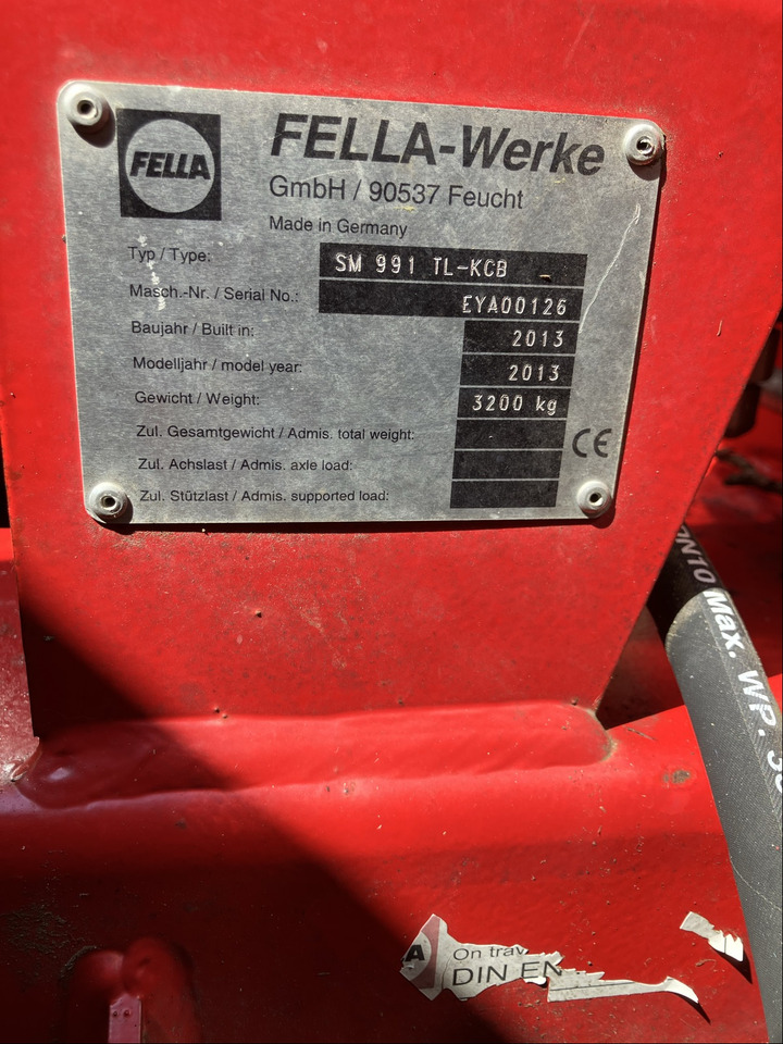 Fella SM 991 TL-KCB - Maaimachine: afbeelding 4 Fella SM 991 TL-KCB - Maaimachine: afbeelding 4