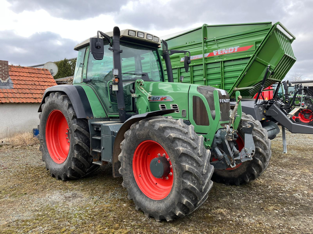 Fendt 817 Vario TMS - Tractor: afbeelding 1 Fendt 817 Vario TMS - Tractor: afbeelding 1