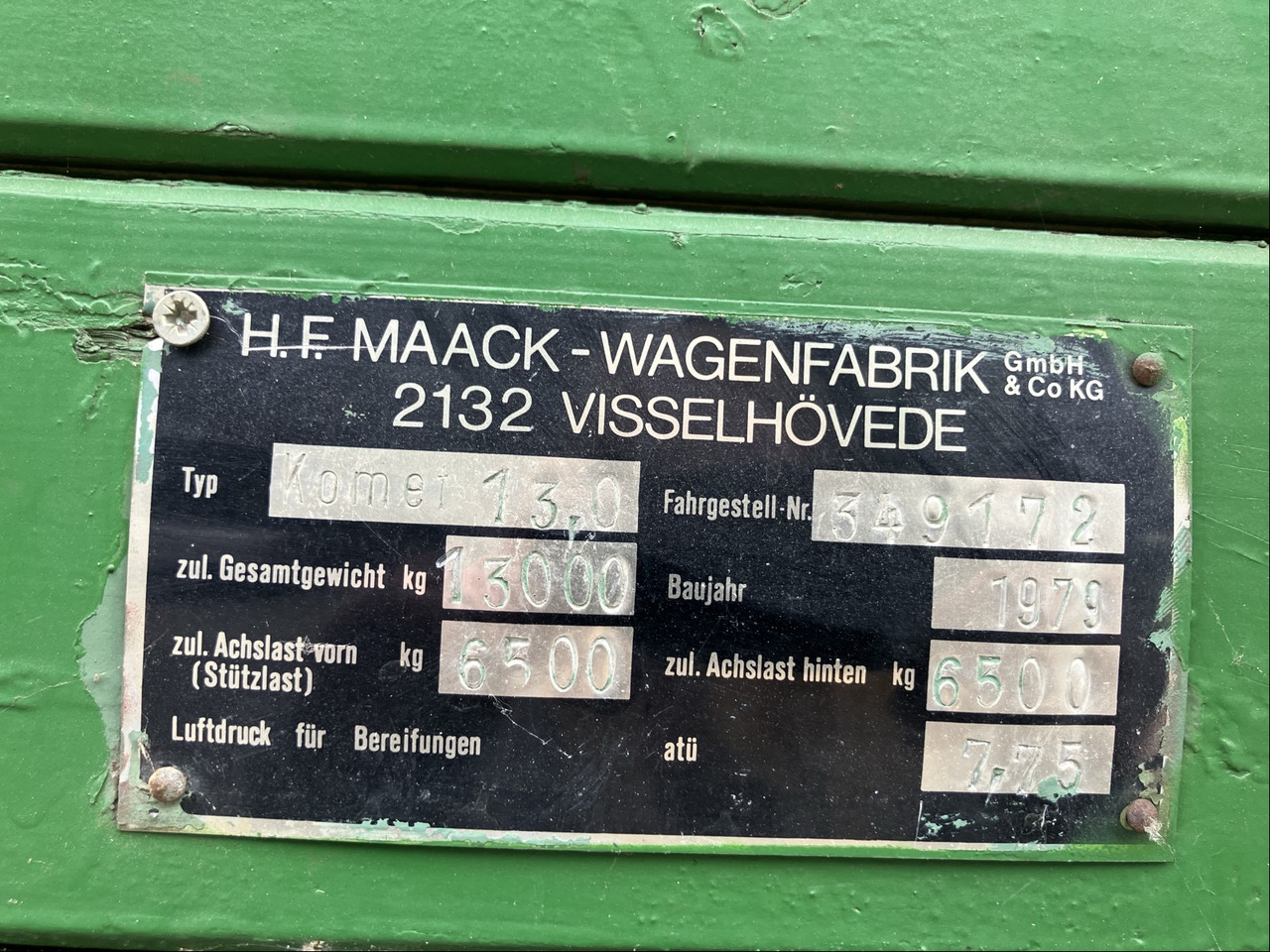 Maack 13 to Kipper - Kipper vrachtwagen: afbeelding 2 Maack 13 to Kipper - Kipper vrachtwagen: afbeelding 2