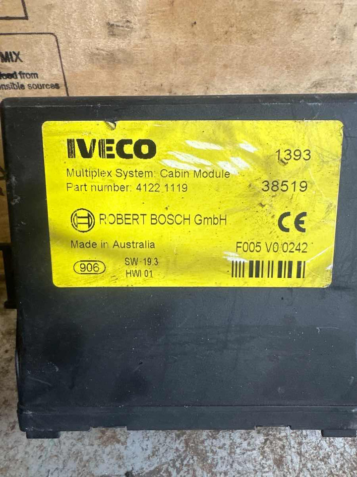 IVECO ECU 41221119 - Elektrisch systeem voor Vrachtwagen: afbeelding 2 IVECO ECU 41221119 - Elektrisch systeem voor Vrachtwagen: afbeelding 2