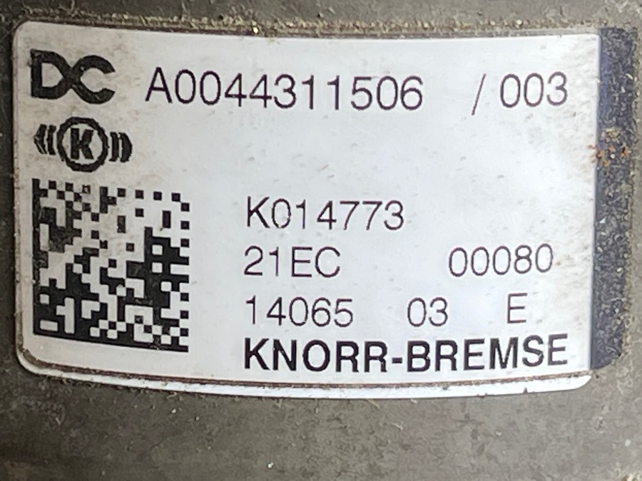MERCEDES BRAKE VALVE A0044311506 - Remventiel voor Vrachtwagen: afbeelding 3 MERCEDES BRAKE VALVE A0044311506 - Remventiel voor Vrachtwagen: afbeelding 3