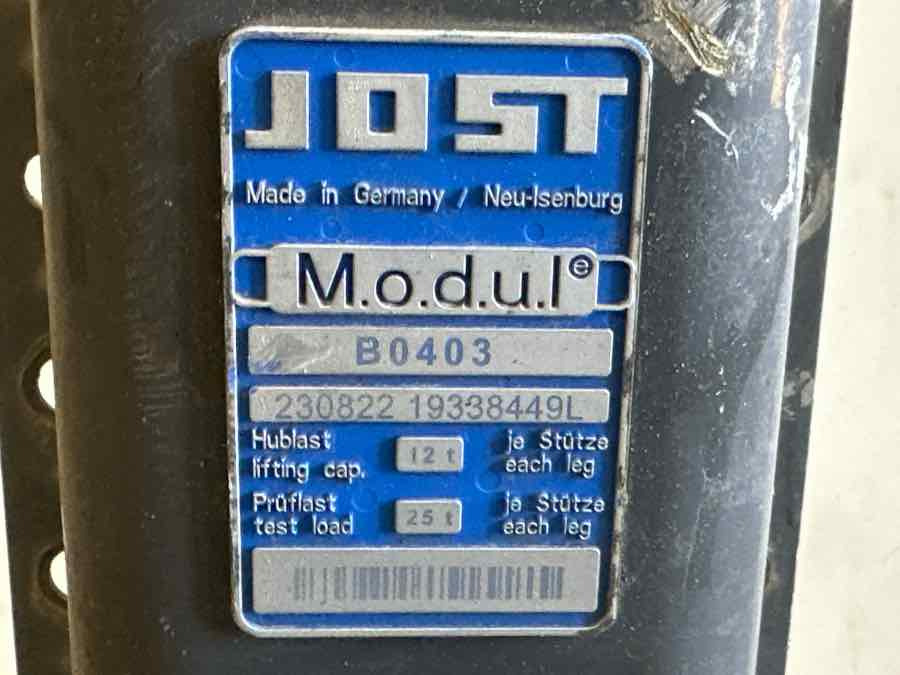 EKERI JOST TRAILER SUPPORT / STØTTEBEN B0403 - Onderdelen voor Aanhanger: afbeelding 2 EKERI JOST TRAILER SUPPORT / STØTTEBEN B0403 - Onderdelen voor Aanhanger: afbeelding 2