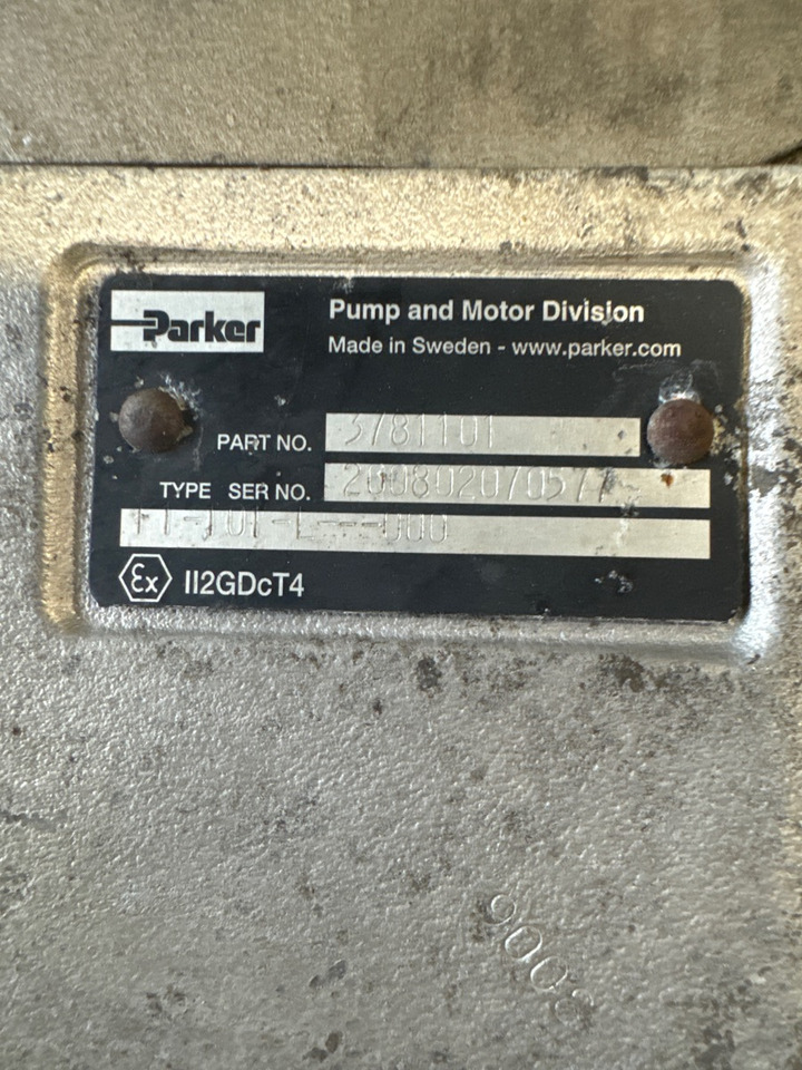PARKER HYDRALIC PUMP 101 L 3781101 - Hydraulica voor Vrachtwagen: afbeelding 2 PARKER HYDRALIC PUMP 101 L 3781101 - Hydraulica voor Vrachtwagen: afbeelding 2