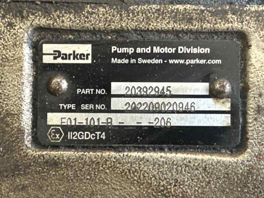 PARKER HYDRAULIC PUMP E01-101-R 20392945 - Hydraulica voor Vrachtwagen: afbeelding 3 PARKER HYDRAULIC PUMP E01-101-R 20392945 - Hydraulica voor Vrachtwagen: afbeelding 3