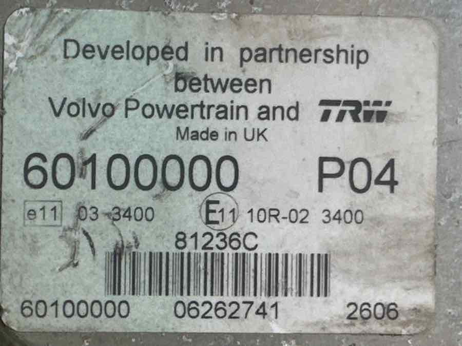 VOLVO ECU 60100000 P04 - Elektrisch systeem voor Vrachtwagen: afbeelding 3 VOLVO ECU 60100000 P04 - Elektrisch systeem voor Vrachtwagen: afbeelding 3