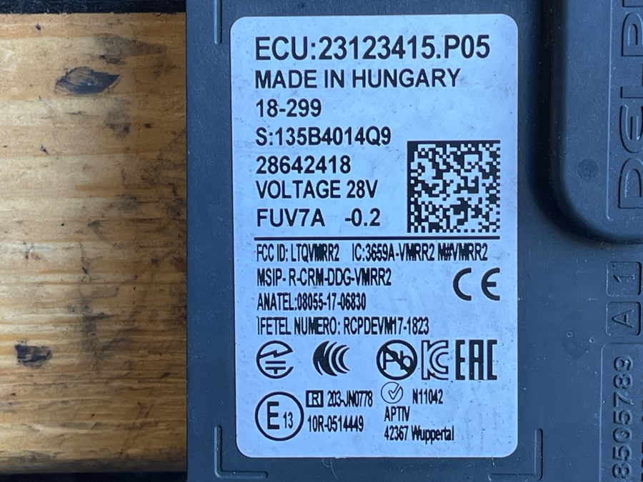 VOLVO RADAR / SENSOR 23149606 - Elektrisch systeem voor Vrachtwagen: afbeelding 3 VOLVO RADAR / SENSOR 23149606 - Elektrisch systeem voor Vrachtwagen: afbeelding 3