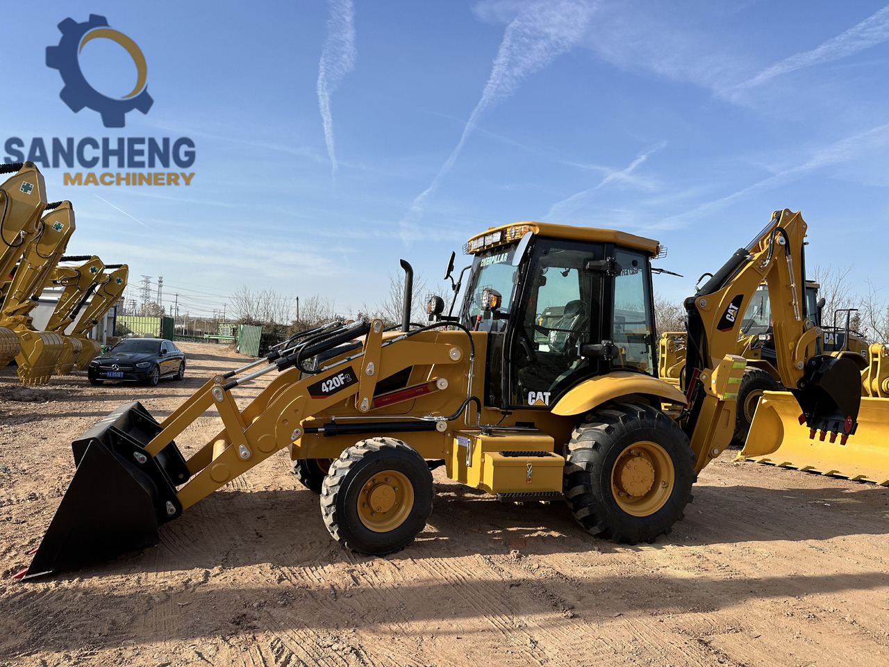 CATERPILLAR 420F2 - Graaflaadmachine: afbeelding 3 CATERPILLAR 420F2 - Graaflaadmachine: afbeelding 3