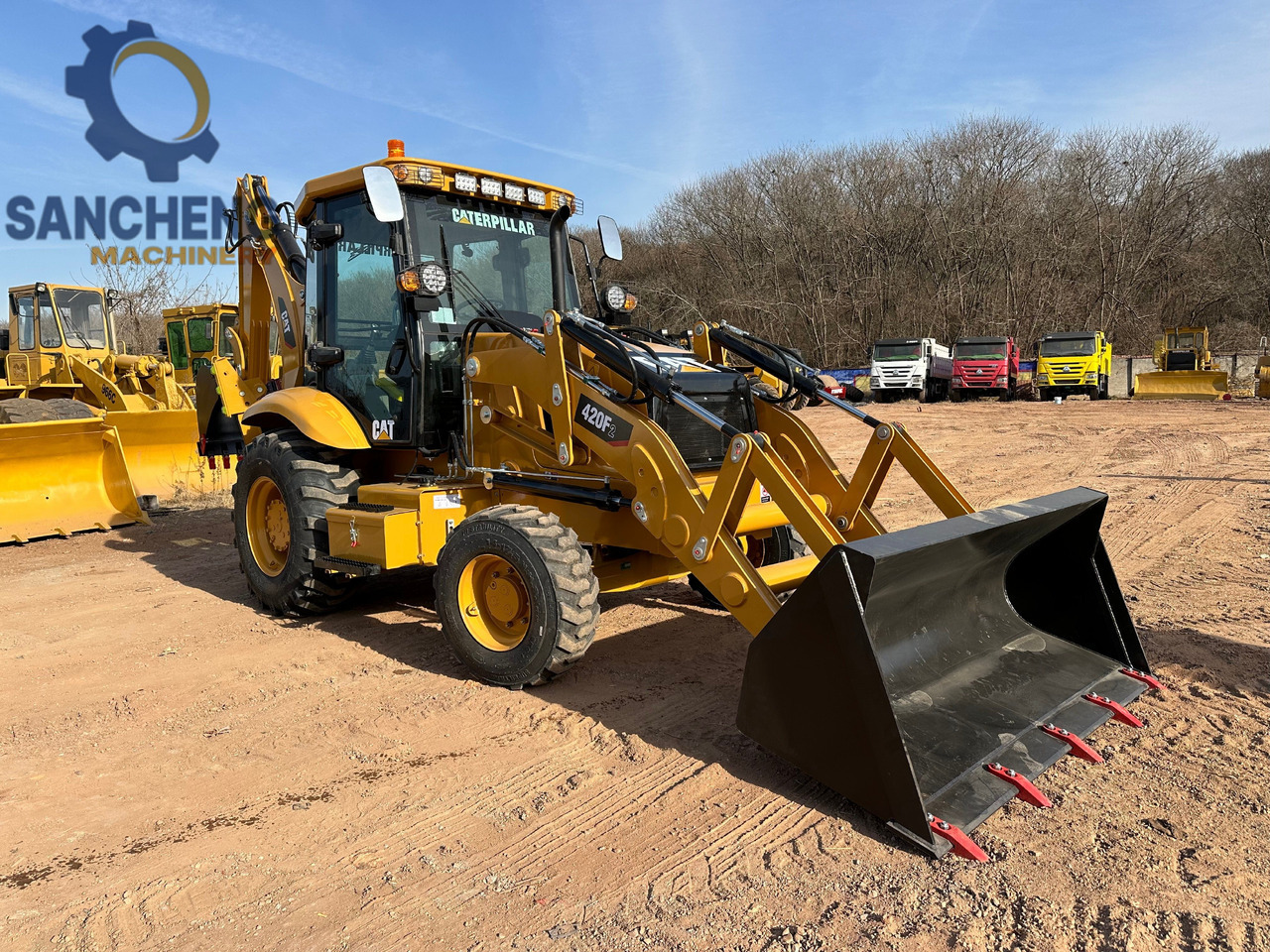 CATERPILLAR 420F2 - Graaflaadmachine: afbeelding 1 CATERPILLAR 420F2 - Graaflaadmachine: afbeelding 1
