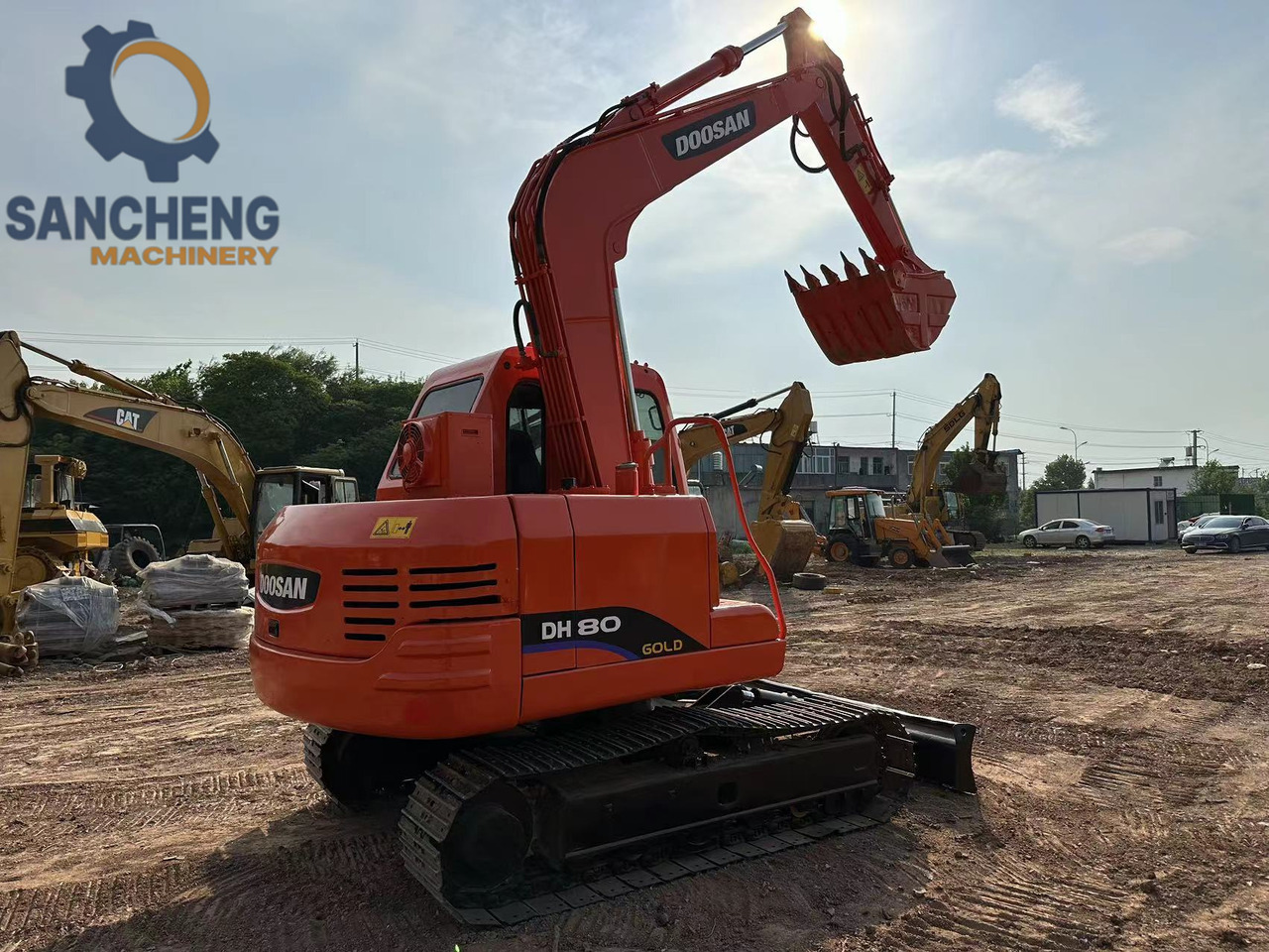 DOOSAN DH80 excavator - Rupsgraafmachine: afbeelding 2 DOOSAN DH80 excavator - Rupsgraafmachine: afbeelding 2
