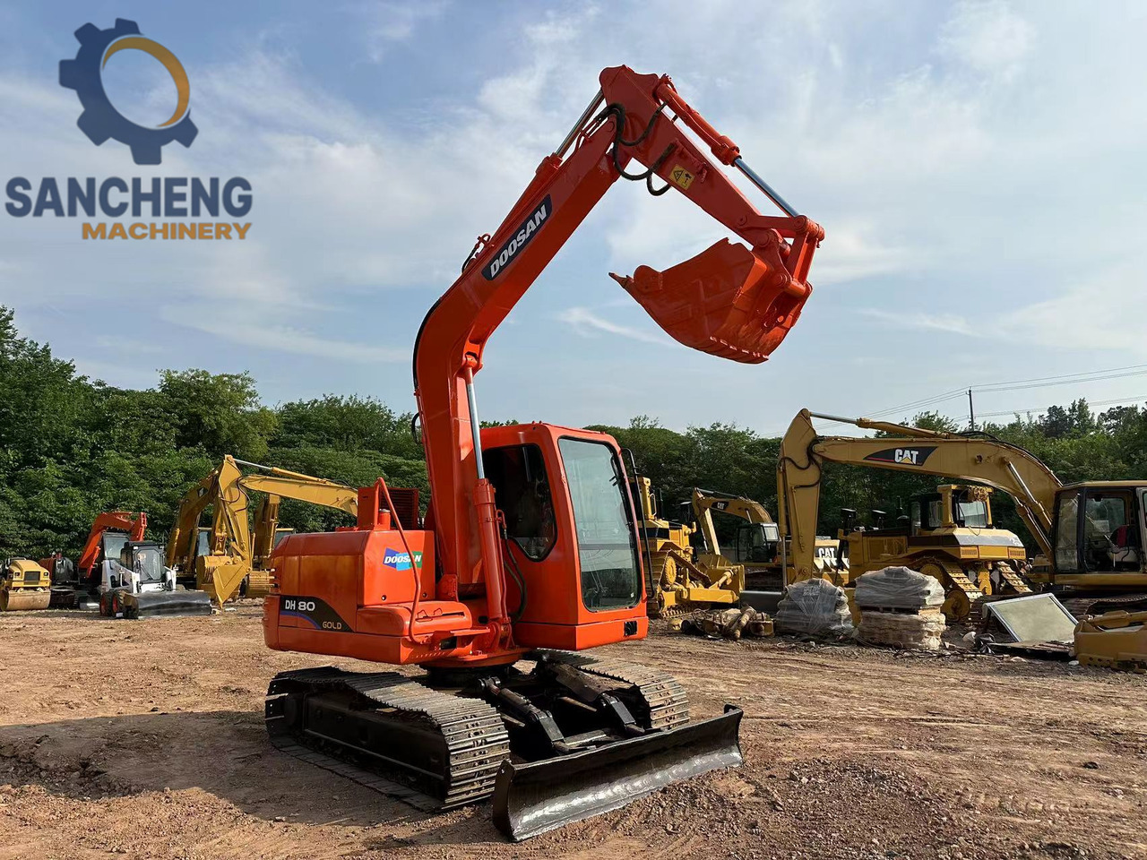 DOOSAN DH80 excavator - Rupsgraafmachine: afbeelding 1 DOOSAN DH80 excavator - Rupsgraafmachine: afbeelding 1