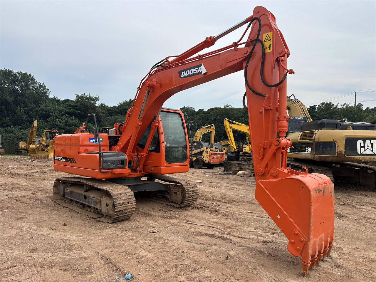 Doosan DX120 - Rupsgraafmachine: afbeelding 5 Doosan DX120 - Rupsgraafmachine: afbeelding 5