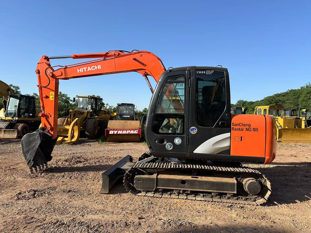 HITACHI ZAXIS ZX70 - Minigraafmachine: afbeelding 2 HITACHI ZAXIS ZX70 - Minigraafmachine: afbeelding 2
