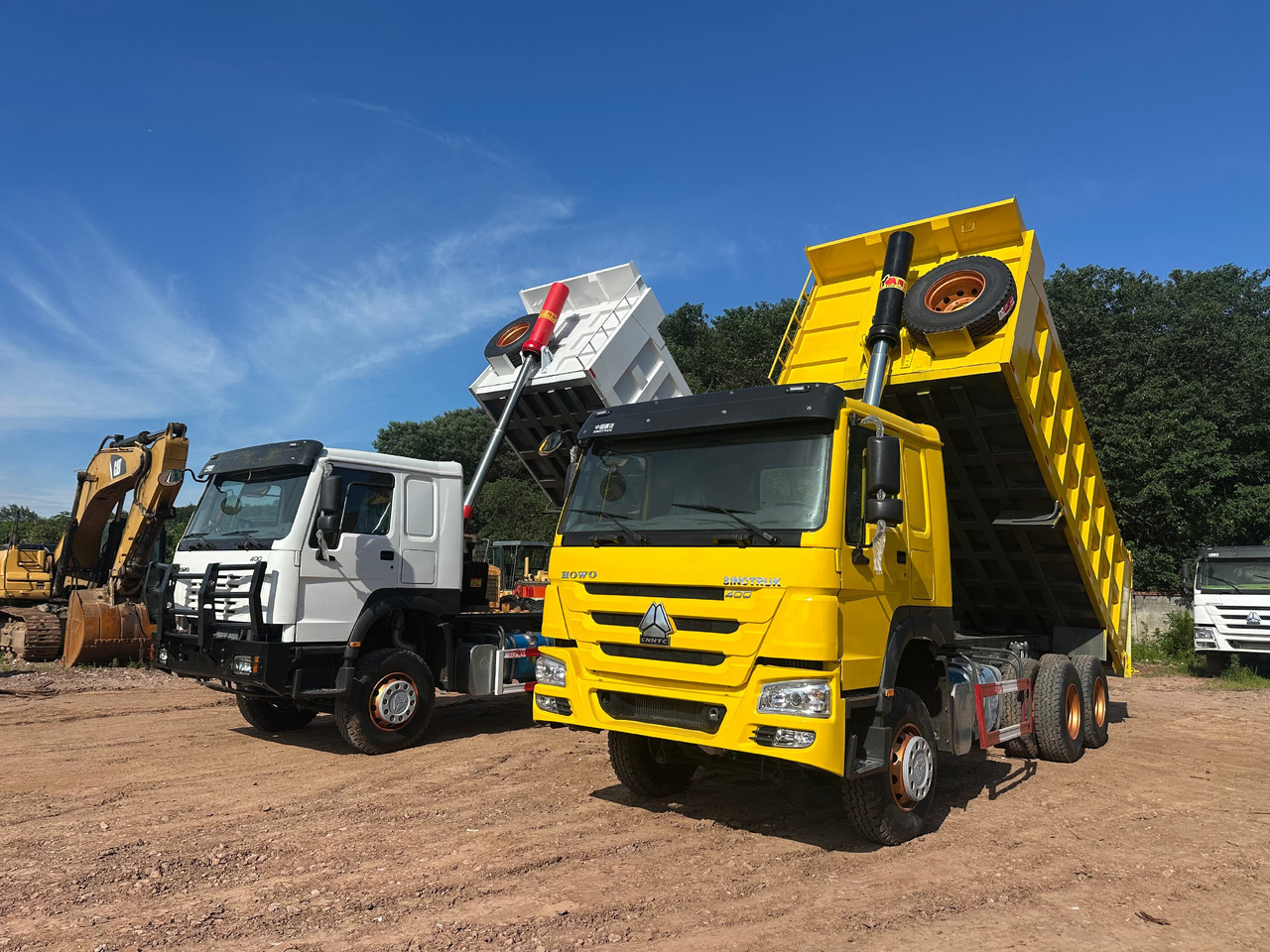 Sinotruk HOWO 400hp 6x4 tipper truck - Kipper vrachtwagen: afbeelding 4 Sinotruk HOWO 400hp 6x4 tipper truck - Kipper vrachtwagen: afbeelding 4