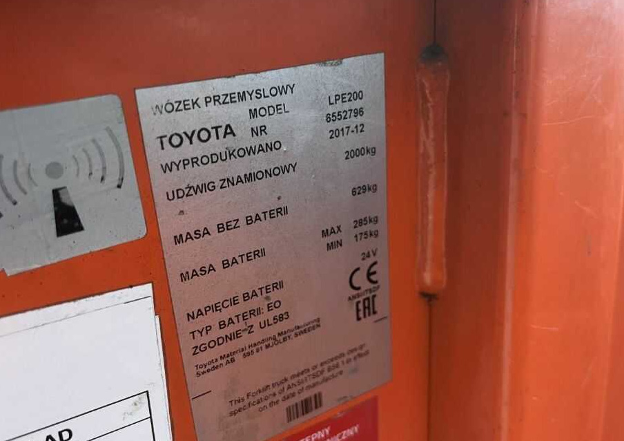 BT LPE200 - Palletwagen: afbeelding 4 BT LPE200 - Palletwagen: afbeelding 4