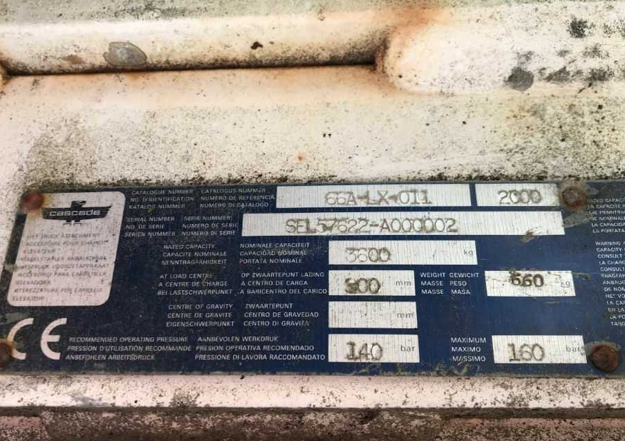 Cascade 66A-LX-011 - Vorken voor Intern transport: afbeelding 4 Cascade 66A-LX-011 - Vorken voor Intern transport: afbeelding 4