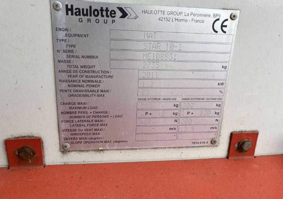 Haulotte STAR 10-1 - Verticale masthoogwerker: afbeelding 4 Haulotte STAR 10-1 - Verticale masthoogwerker: afbeelding 4