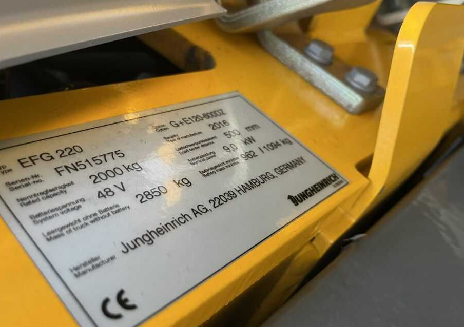 Jungheinrich EFG220 - Elektrische heftruck: afbeelding 4 Jungheinrich EFG220 - Elektrische heftruck: afbeelding 4