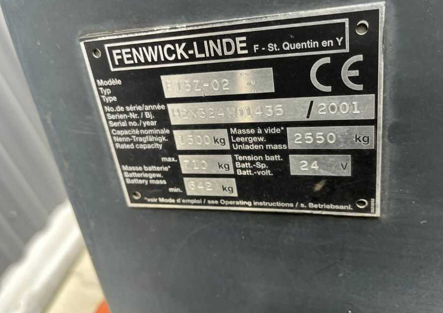 Linde E15 - Elektrische heftruck: afbeelding 4 Linde E15 - Elektrische heftruck: afbeelding 4