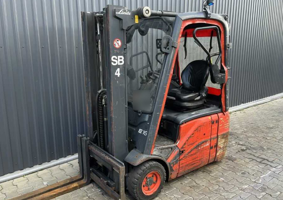 Linde E16-01 - Elektrische heftruck: afbeelding 1 Linde E16-01 - Elektrische heftruck: afbeelding 1