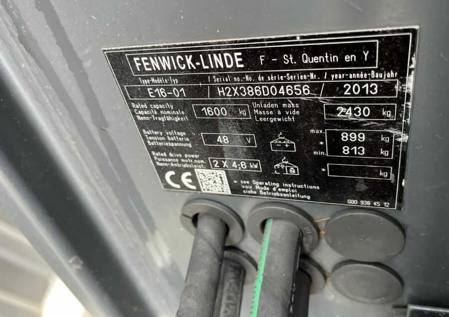Linde E16-01 - Elektrische heftruck: afbeelding 4 Linde E16-01 - Elektrische heftruck: afbeelding 4