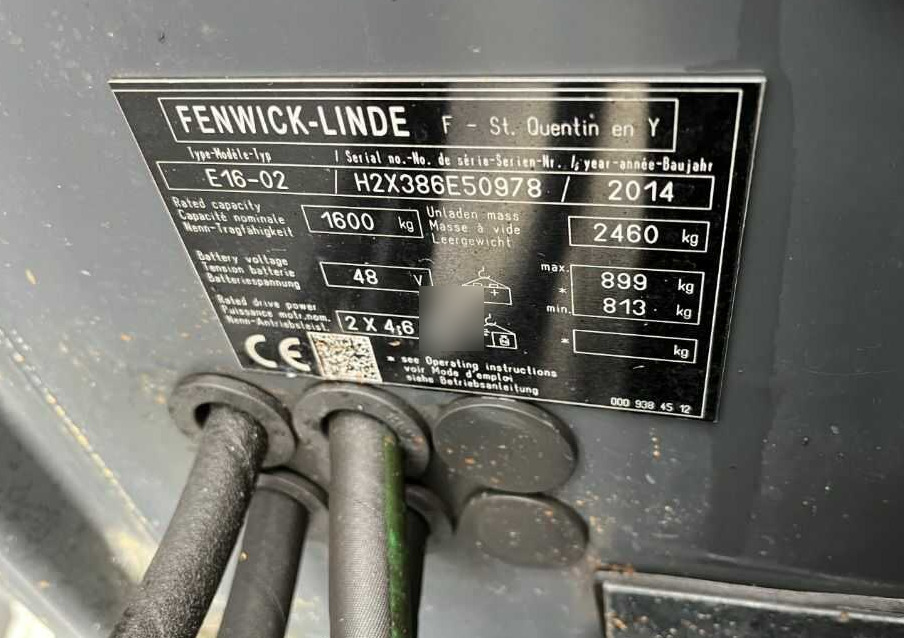 Linde E16-02 - Elektrische heftruck: afbeelding 4 Linde E16-02 - Elektrische heftruck: afbeelding 4
