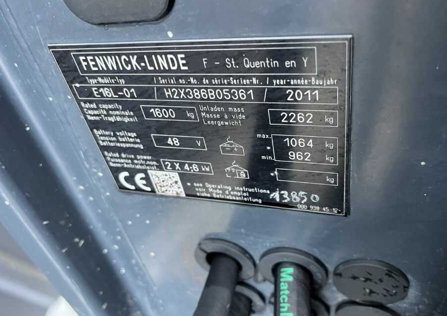 Linde E16L-02 - Elektrische heftruck: afbeelding 4 Linde E16L-02 - Elektrische heftruck: afbeelding 4