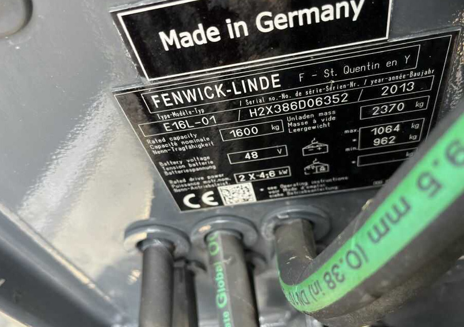 Linde E16L - Elektrische heftruck: afbeelding 4 Linde E16L - Elektrische heftruck: afbeelding 4