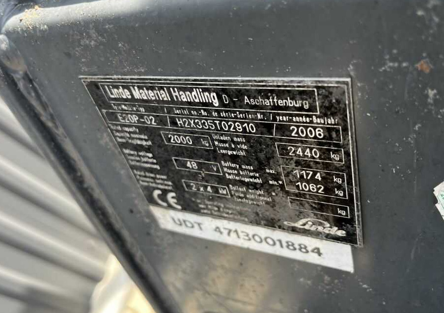 Linde E20P-02 - Elektrische heftruck: afbeelding 4 Linde E20P-02 - Elektrische heftruck: afbeelding 4