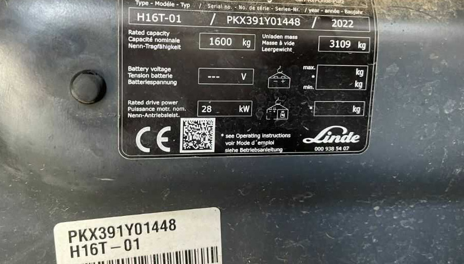 Linde H16T-01 - LPG heftruck: afbeelding 4 Linde H16T-01 - LPG heftruck: afbeelding 4