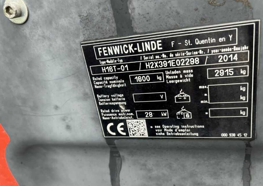 Linde H16T-01 - LPG heftruck: afbeelding 4 Linde H16T-01 - LPG heftruck: afbeelding 4