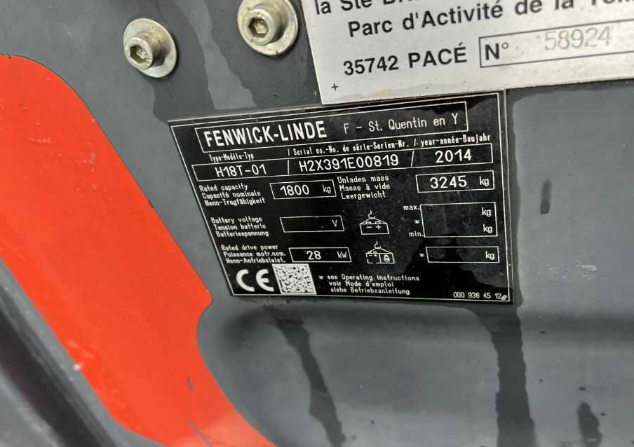 Linde H18T-01 - LPG heftruck: afbeelding 4 Linde H18T-01 - LPG heftruck: afbeelding 4