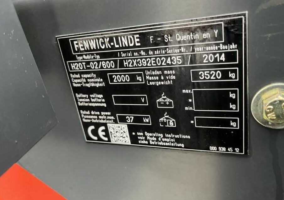 Linde H20T-02/600 - LPG heftruck: afbeelding 3 Linde H20T-02/600 - LPG heftruck: afbeelding 3