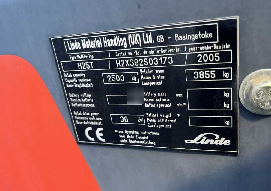 Linde H25T - LPG heftruck: afbeelding 4 Linde H25T - LPG heftruck: afbeelding 4