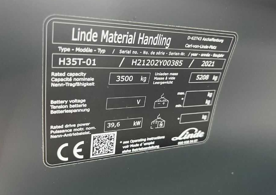 Linde H35T-01 - LPG heftruck: afbeelding 4 Linde H35T-01 - LPG heftruck: afbeelding 4