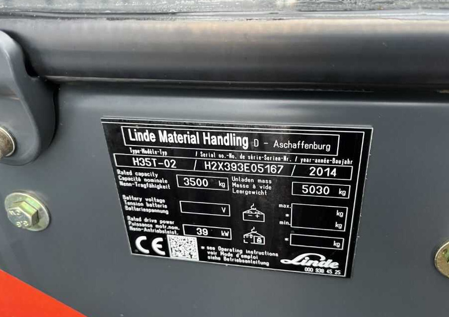 Linde H35T-02 - LPG heftruck: afbeelding 2 Linde H35T-02 - LPG heftruck: afbeelding 2
