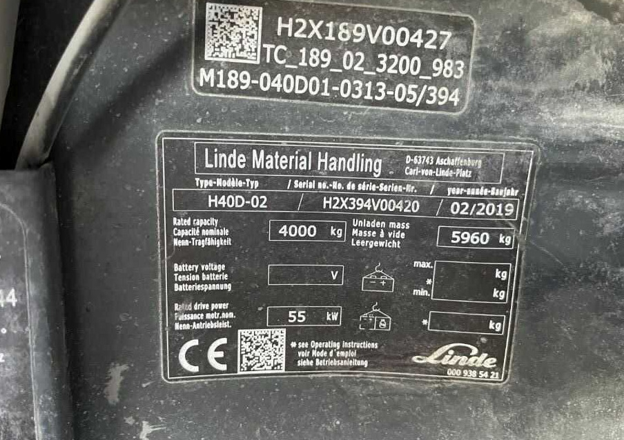 Linde H40D-01 - Diesel heftruck: afbeelding 3 Linde H40D-01 - Diesel heftruck: afbeelding 3