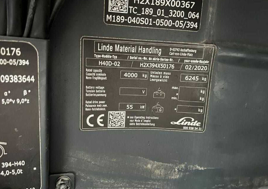 Linde H40D-02 - Diesel heftruck: afbeelding 4 Linde H40D-02 - Diesel heftruck: afbeelding 4