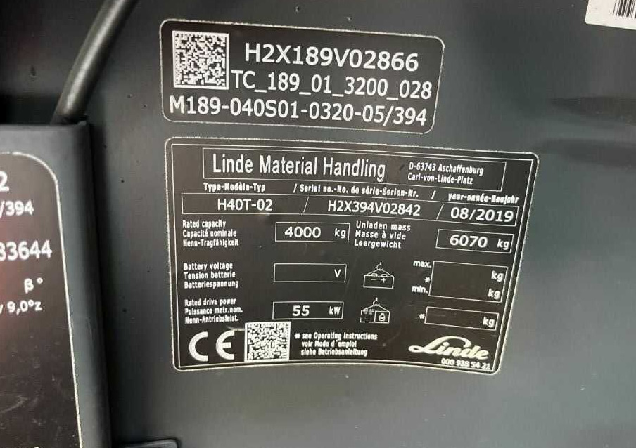 Linde H40T-02 - LPG heftruck: afbeelding 4 Linde H40T-02 - LPG heftruck: afbeelding 4