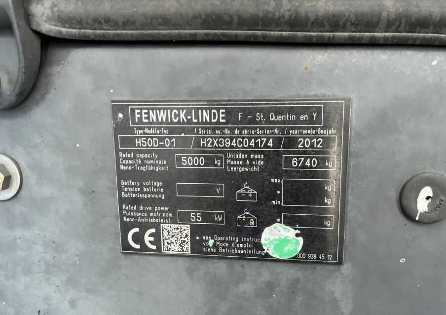 Linde H50D-01 - Diesel heftruck: afbeelding 4 Linde H50D-01 - Diesel heftruck: afbeelding 4