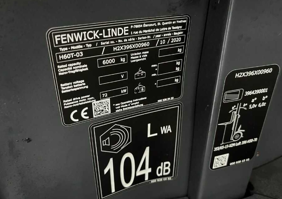 Linde H60T-03 - LPG heftruck: afbeelding 4 Linde H60T-03 - LPG heftruck: afbeelding 4