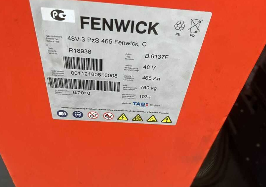 Reach truck Linde R12B-01: afbeelding 8