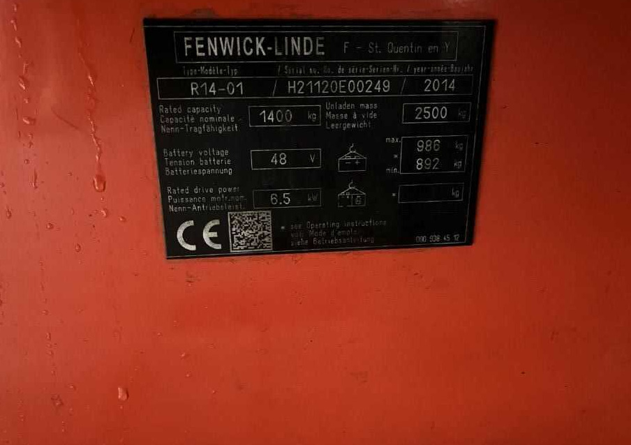 Linde R14-01 - Reach truck: afbeelding 4 Linde R14-01 - Reach truck: afbeelding 4