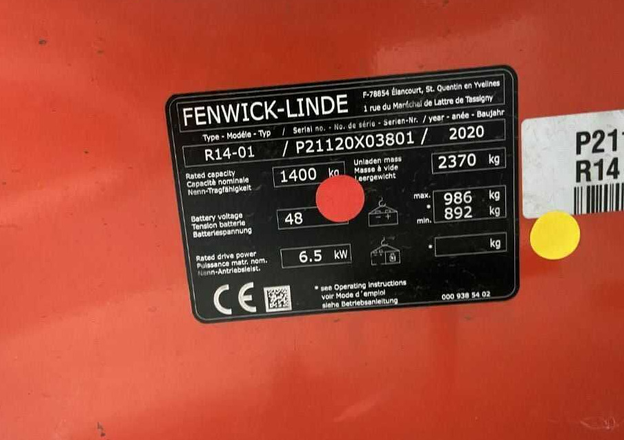 Linde R14-01 - Reach truck: afbeelding 4 Linde R14-01 - Reach truck: afbeelding 4