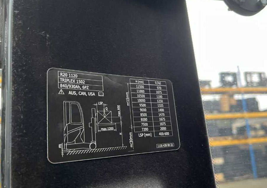 Linde R20-01 - Reach truck: afbeelding 5 Linde R20-01 - Reach truck: afbeelding 5