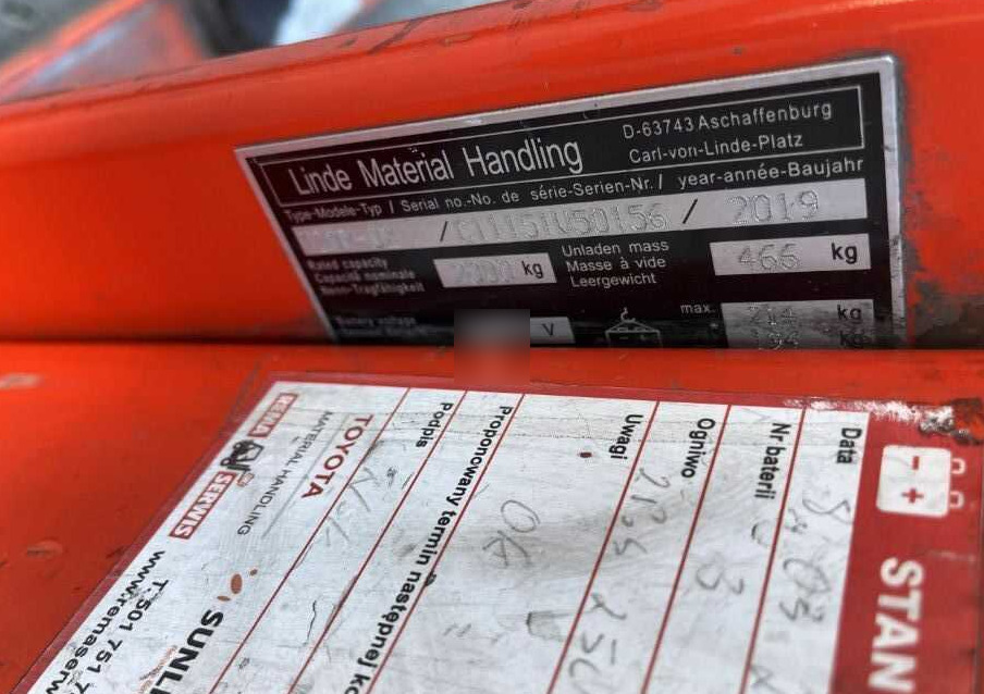 Linde T20P - Palletwagen: afbeelding 4 Linde T20P - Palletwagen: afbeelding 4
